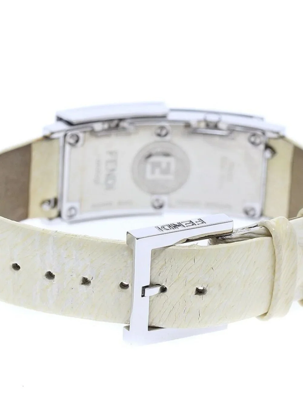 FENDI Secret 2 time zone 5500L white Dial Quartz Ladies Watch_971494